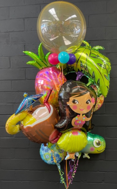 All Mylar Tropical Bouquet