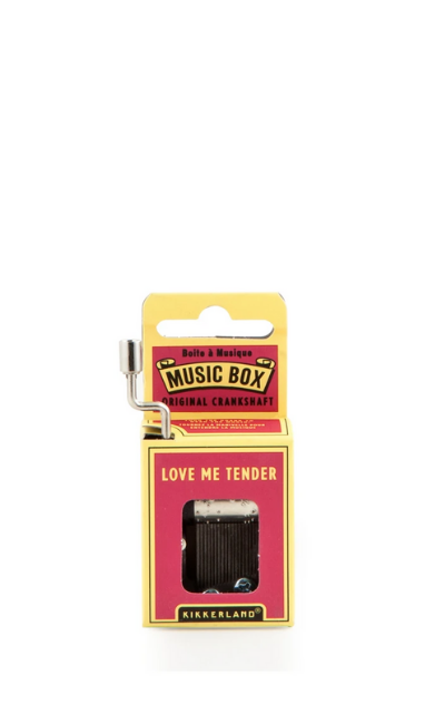 Love Me Tender Music Box