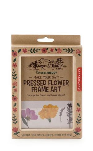 Huckleberry Press Your Own Flower Frame Art