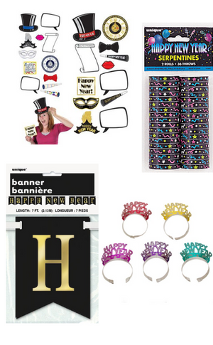 New Years Celebration Party Pack