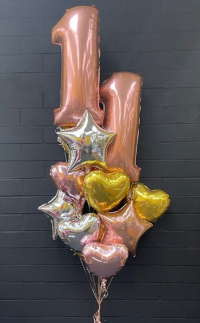 Numbers with Stars & Hearts