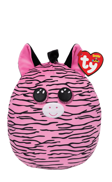 Ty Squishy Beanies Zoey The Zebra