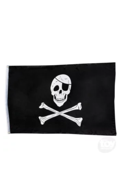 3'X 5' Pirate Skull Flag