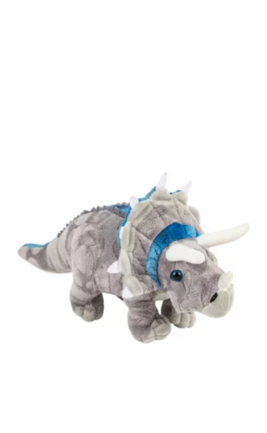 13" Animal Den Triceratops Plush