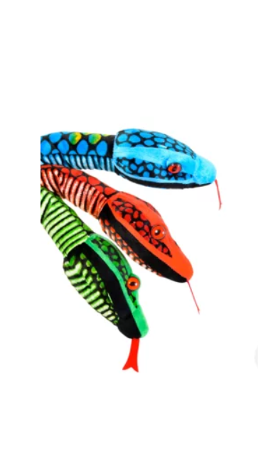 70" Diamond Pattern Snake Plush