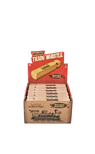 5.75" Wooden Train Whistle