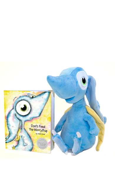 WorryWoo: Wince the Monster of Worry Plush & Book Set
