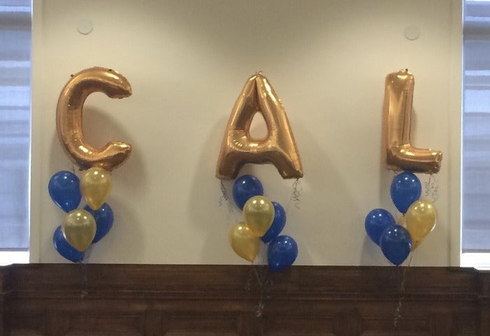 Gold or Silver Letter Bouquets