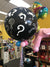 Gender Reveal 3 foot balloon. Filled with confetti and balloons.