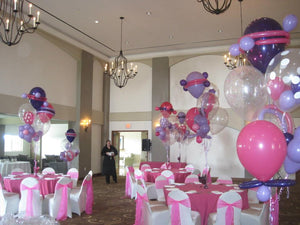 Pinks and Purples Centerpiece